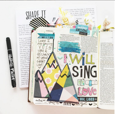 Bible Journaling Inspiration  Inspire bible journaling, Christian  journaling, Bible love