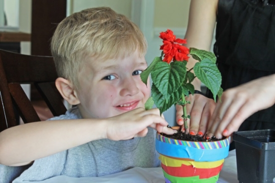 gardening with kids