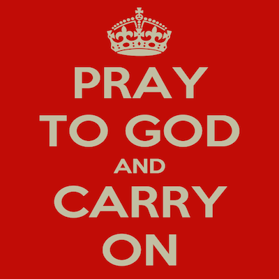 keep calm and carry on devotion