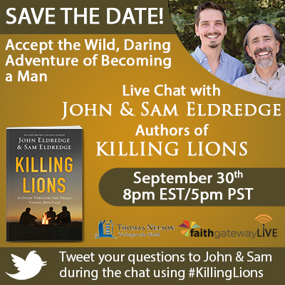 John Eldredge and Sam Eldredge author chat